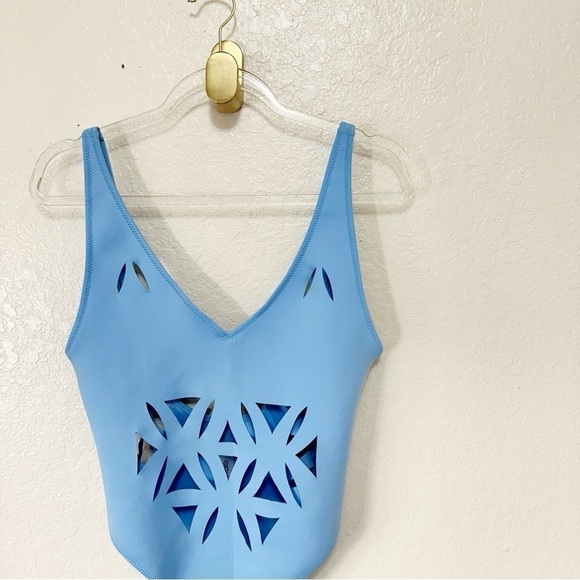 Gigi C blue GIANNA ONE-PIECE swimsuit size xl - Picture 4 of 13